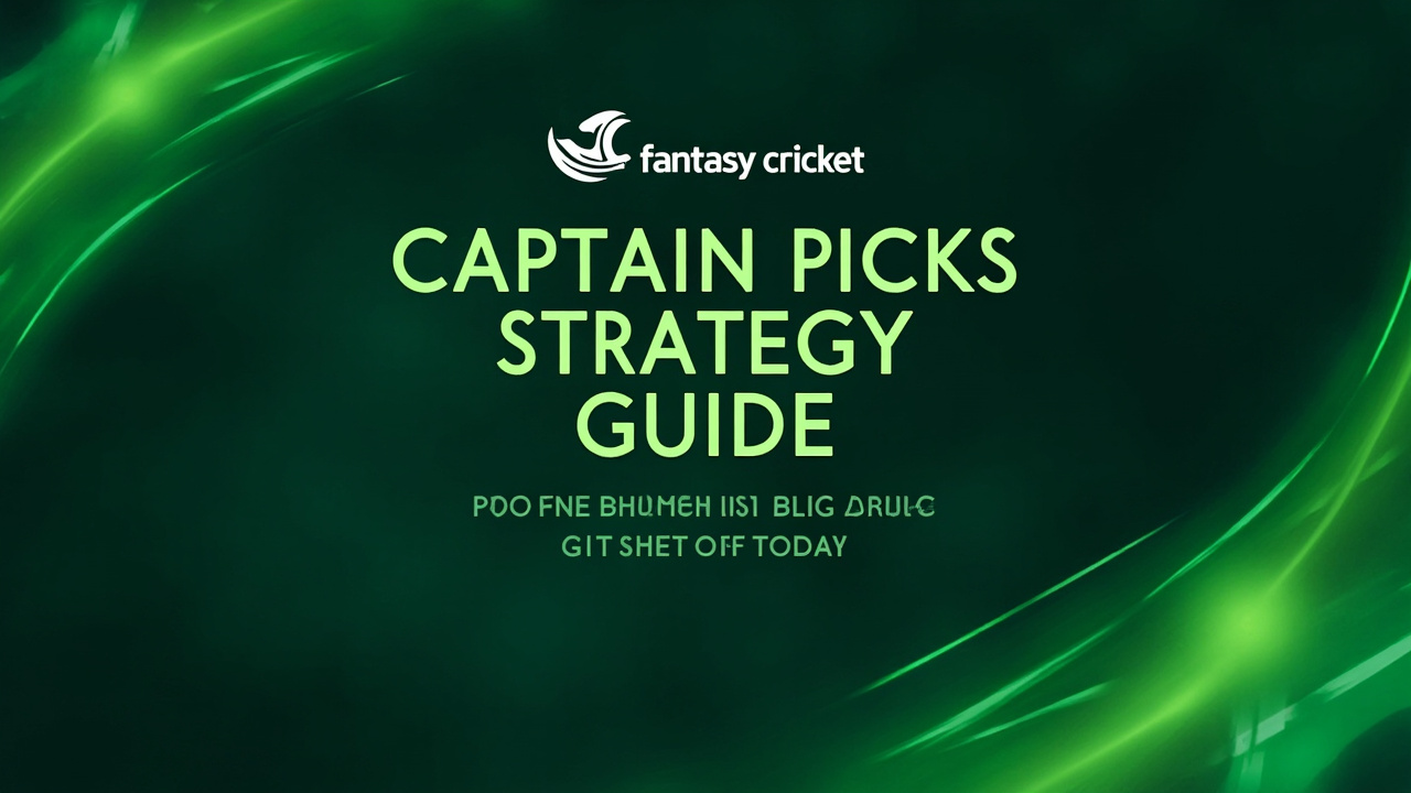 Captain picks strategy guide 2026