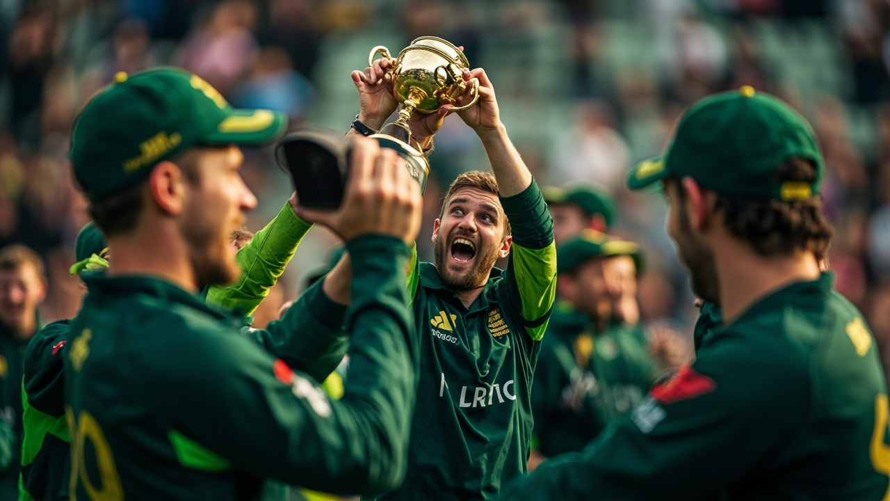 Fantasy Cricket payout celebration